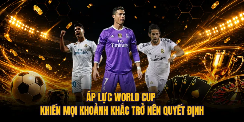 Áp lực World Cup khiến mọi khoảnh khắc trở nên quyết định