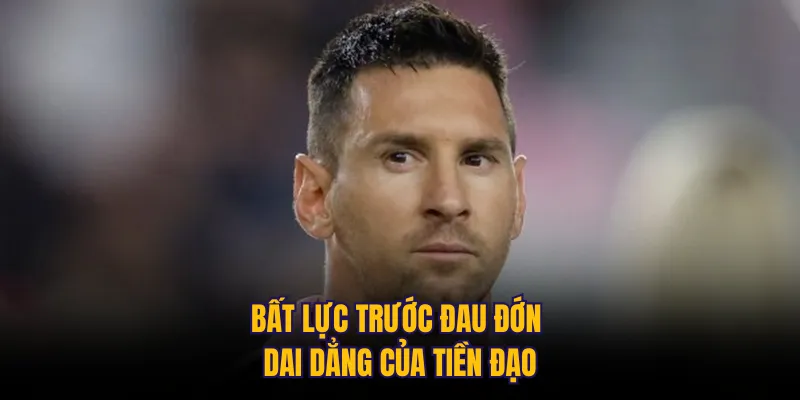 Bất lực trước đau đớn dai dẳng của tiền đạo