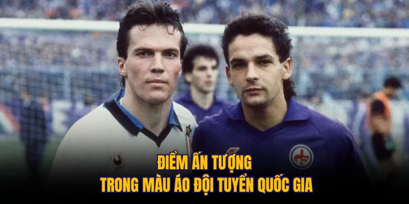 Điểm ấn tượng trong màu áo đội tuyển quốc gia