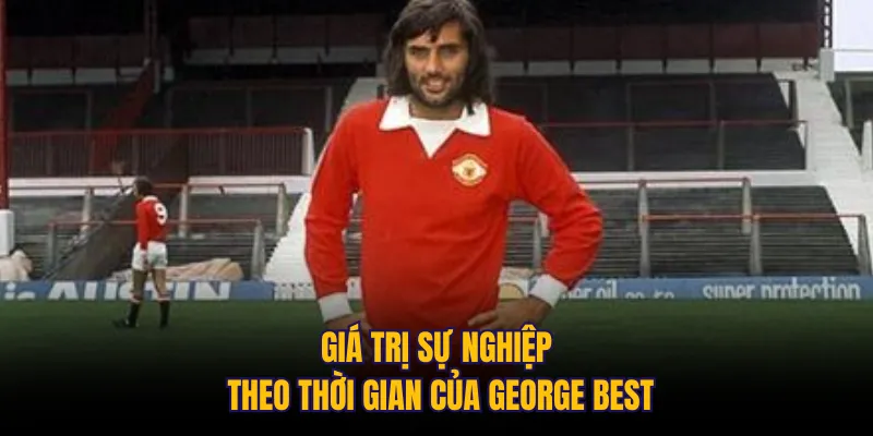 Giá trị sự nghiệp theo thời gian của George Best