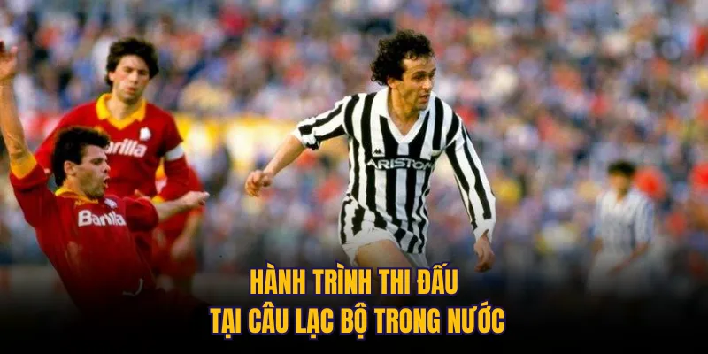 Hành trình thi đấu tại câu lạc bộ trong nước